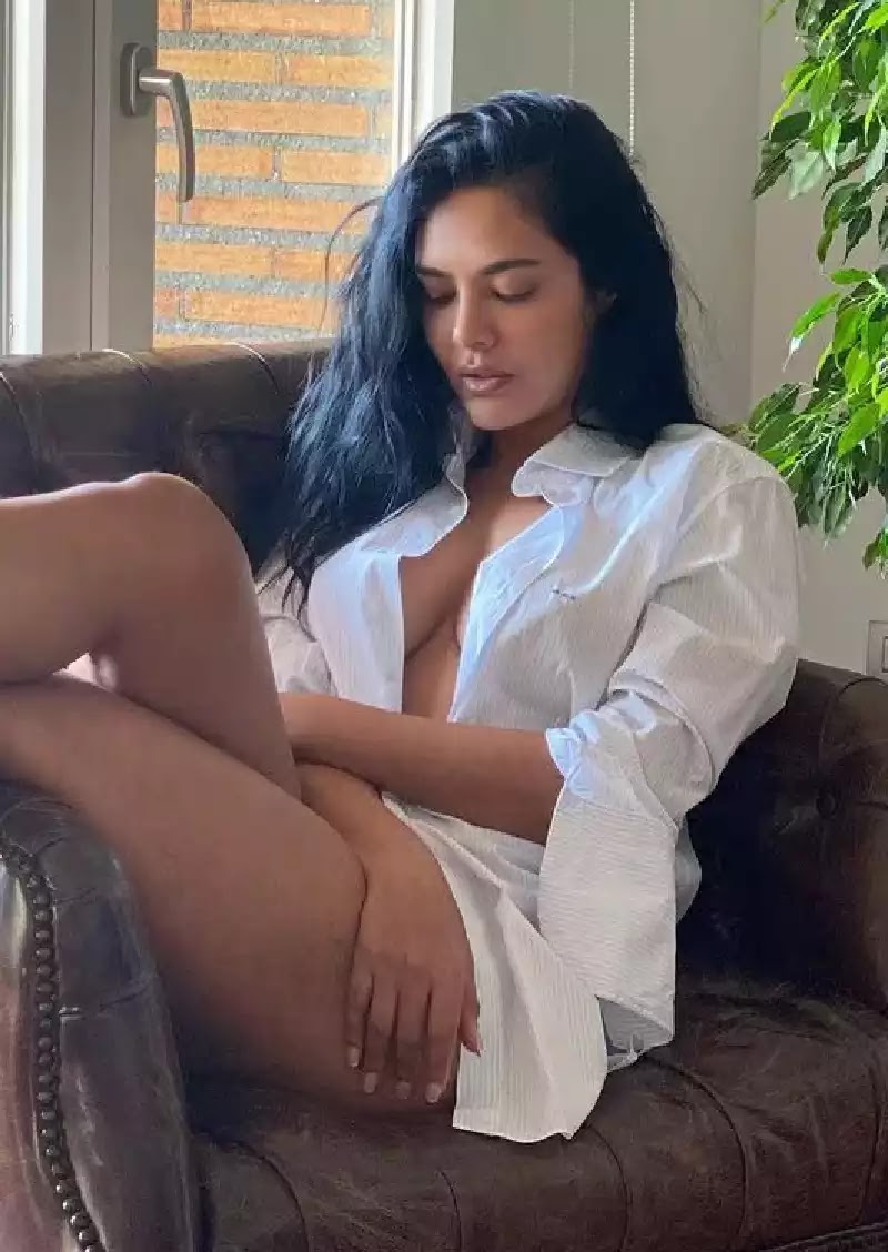 esha gupta braless white shirt cleavage busty indian actress esha gupta braless white shirt cleavage busty indian actress
