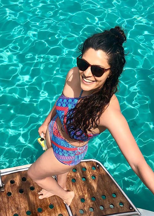 Saiyami Kher hot bikini swimsuit actress special ops
