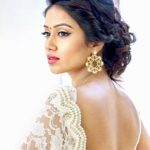 30 stunning photos of Nivetha Pethuraj - wiki bio, films, facts and awards. Nivetha Pethuraj backless saree hot photos