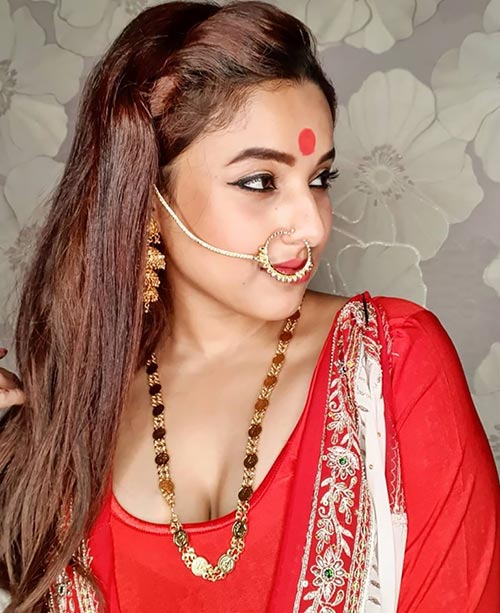 Pamela Mondal saree ullu actress Pamela Mondal saree ullu actress