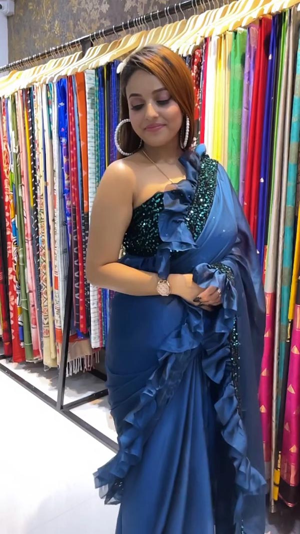 Pamela Mondal saree ullu actress Pamela Mondal saree ullu actress