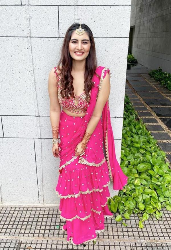 Vedika Bhandari saree actress Vedika Bhandari saree actress