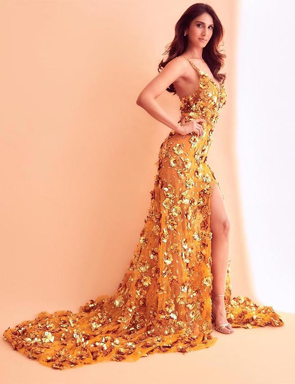 Vaani Kapoor backless sexy dress Vaani Kapoor backless sexy dress