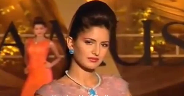 Katrina kaif’s ramp walk old rare video from 2003 – early days of her career.