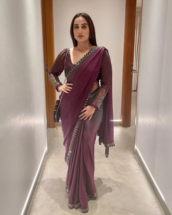 kusha kapila saree curvy indian actress kusha kapila saree curvy indian actress
