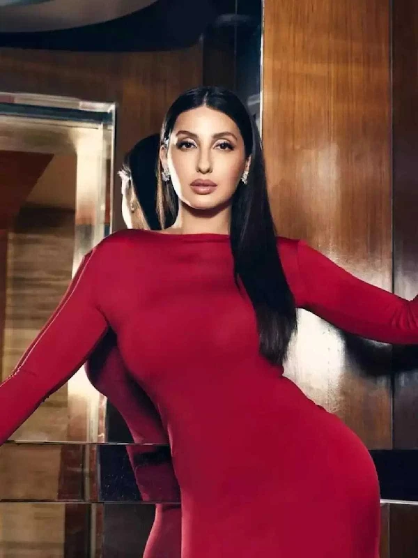 nora fatehi bodycon dress curvy body bollywood nora fatehi bodycon dress curvy body bollywood