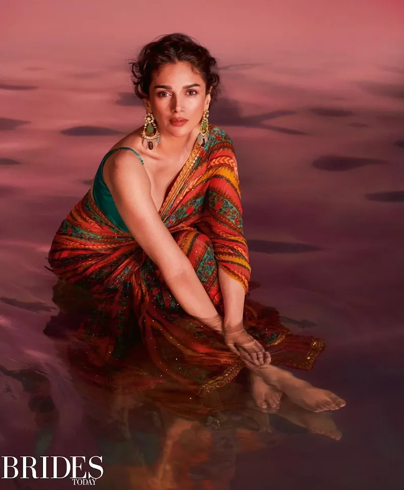 Aditi Rao Hydari saree bollywood actress Aditi Rao Hydari saree bollywood actress