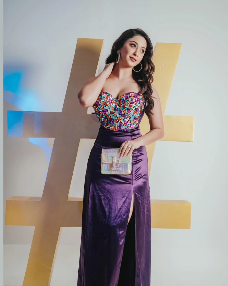 esshanya maheshwari cleavage off shoulder top skirt