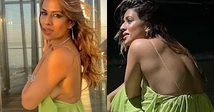 Nia Sharma wardrobe malfunction sideboob