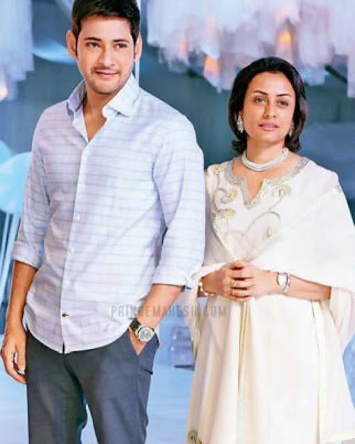 Actress with younger husband - Namrata Shirodkar and Mahesh Babu