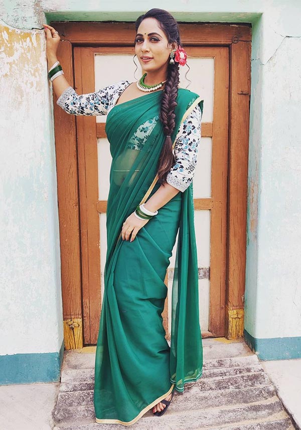 Meghana Chowdary saree hot actress naked the lust