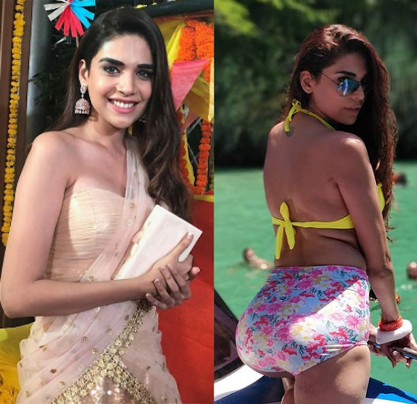 Anjum Fakih saree bikini tv actress Anjum Fakih saree bikini tv actress
