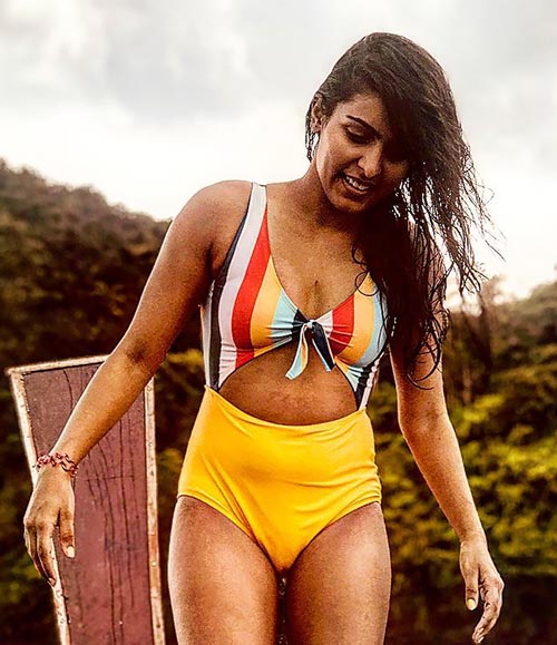 Samyuktha Hegde swimsuit hot splitsvilla bigg boss