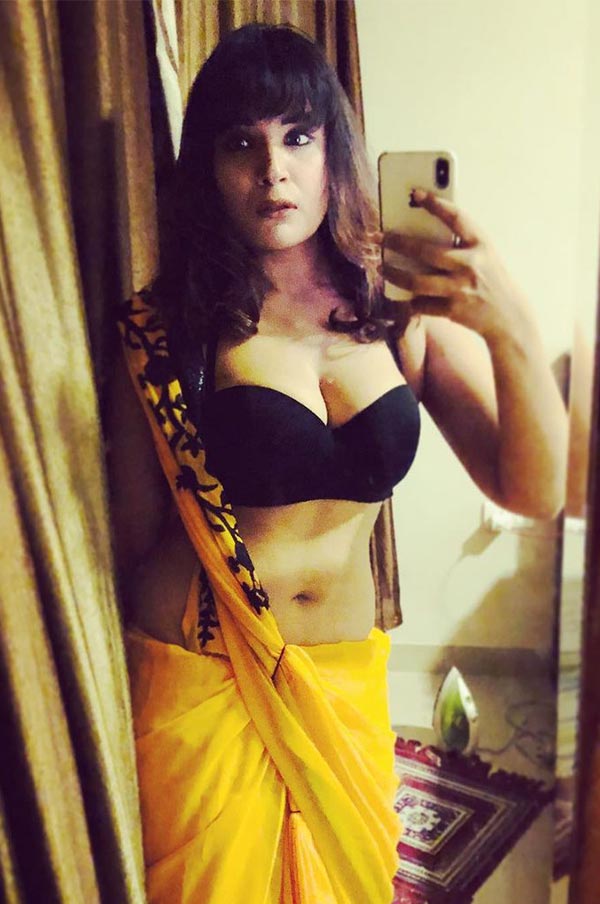 Aadita Jain hot saree curvy indian actress