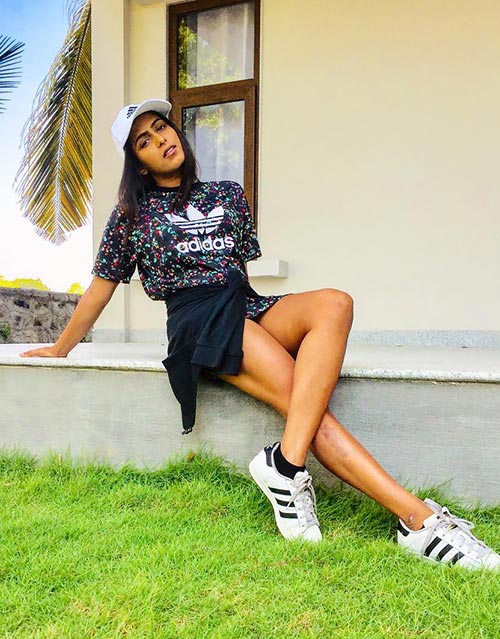 Samyuktha Hegde sexy legs hot splitsvilla bigg boss