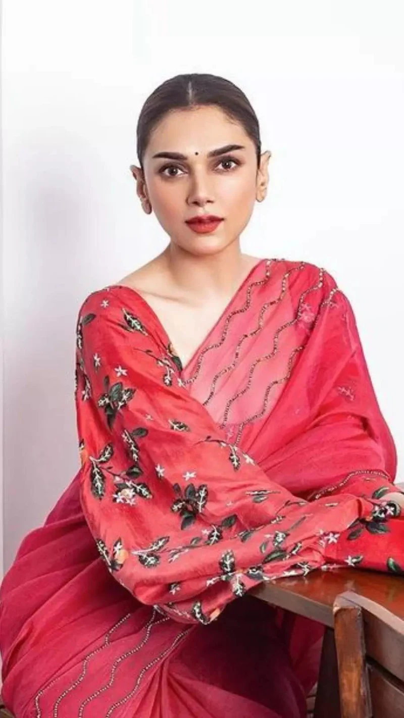 Aditi Rao Hydari saree bollywood actress Aditi Rao Hydari saree bollywood actress