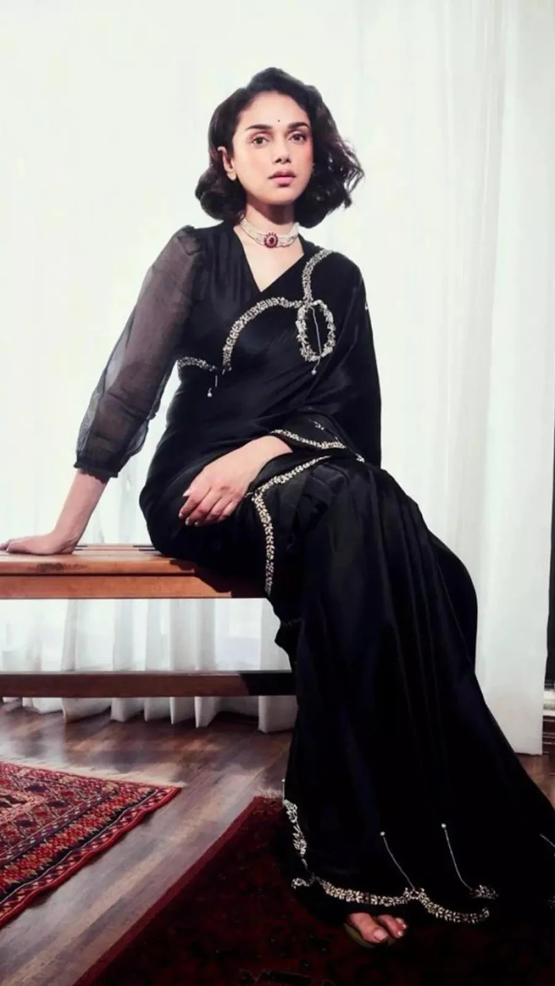 Aditi Rao Hydari saree bollywood actress Aditi Rao Hydari saree bollywood actress