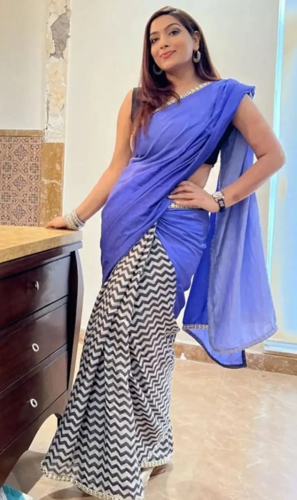Anaya Soni saree hot actress crime patrol