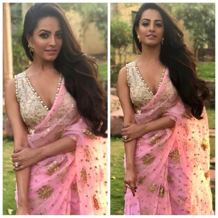 anita hassanandani saree hot indian tv actress anita hassanandani saree hot indian tv actress