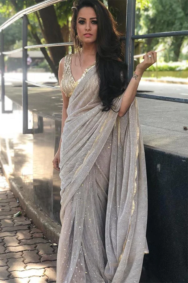 anita hassanandani saree hot indian tv actress anita hassanandani saree hot indian tv actress