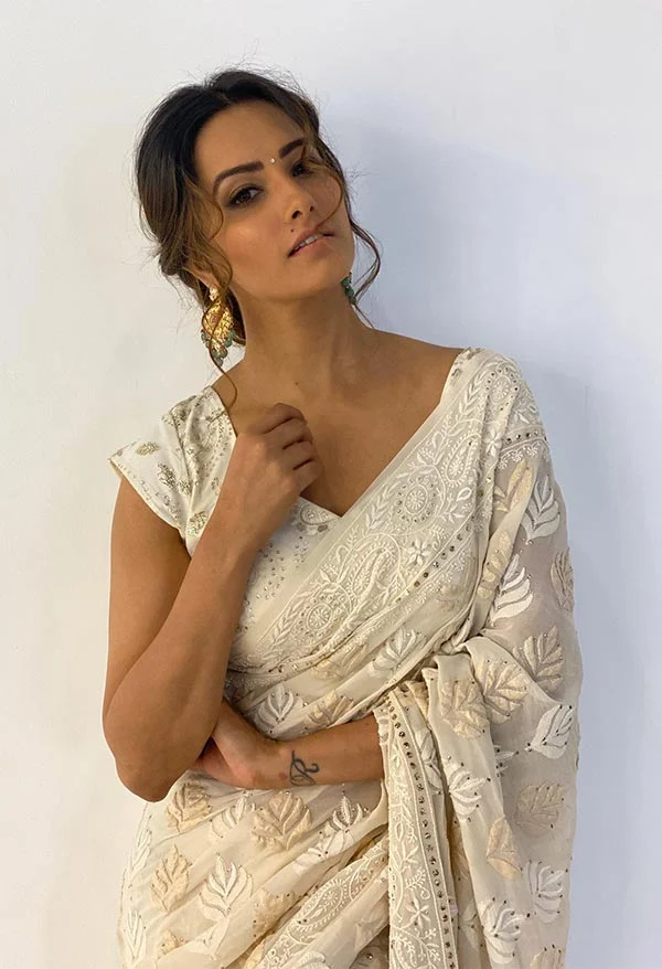 anita hassanandani saree hot indian tv actress anita hassanandani saree hot indian tv actress