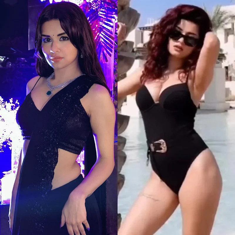 Avneet Kaur – saree vs bikini – 42.