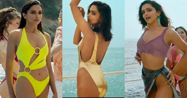 deepika padukone bikini swimsuit besharam rang pathan