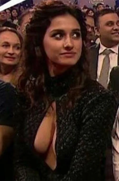 disha patani cleavage cutout keyhole dress busty disha patani cleavage cutout keyhole dress busty