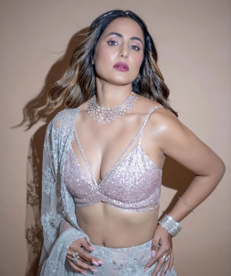 hina khan cleavage busty indian actress hina khan cleavage busty indian actress
