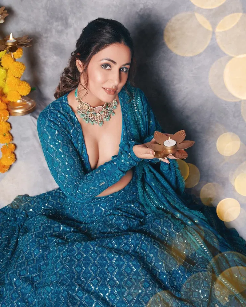 hina khan cleavage busty indian actress hina khan cleavage busty indian actress