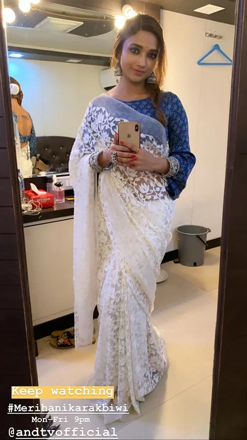 jiya shankar saree hot actress virgin bhaskar 2 jiya shankar saree hot actress virgin bhaskar