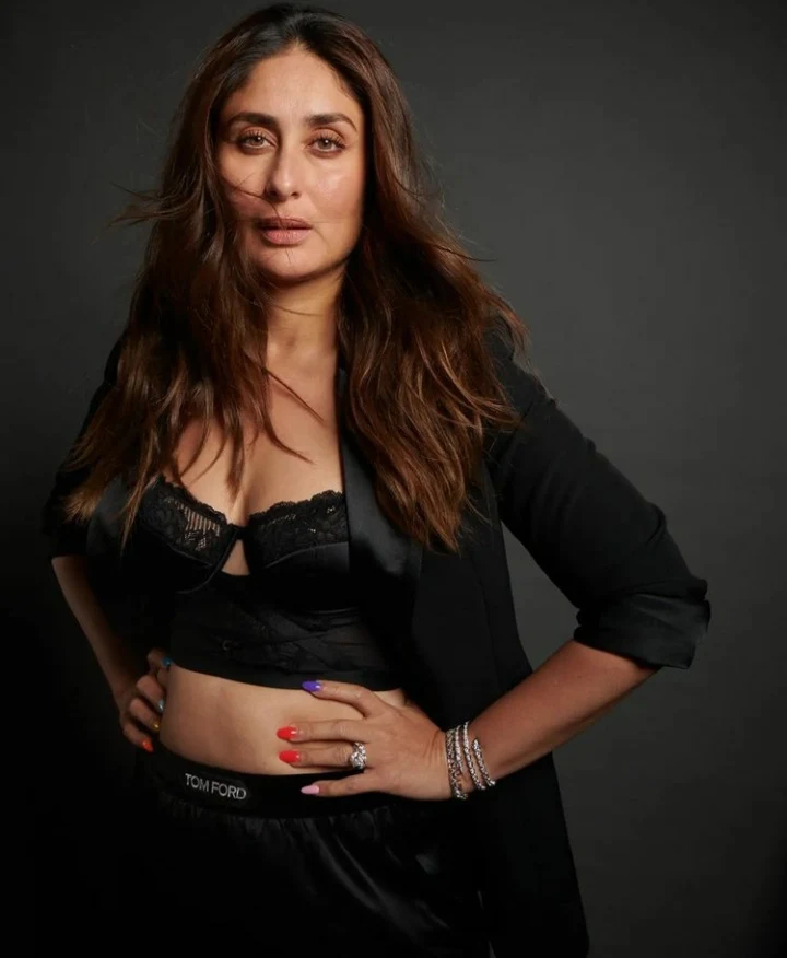 Kareena Kapoor pantsuit cleavage bollywood actress Kareena Kapoor pantsuit cleavage bollywood actress