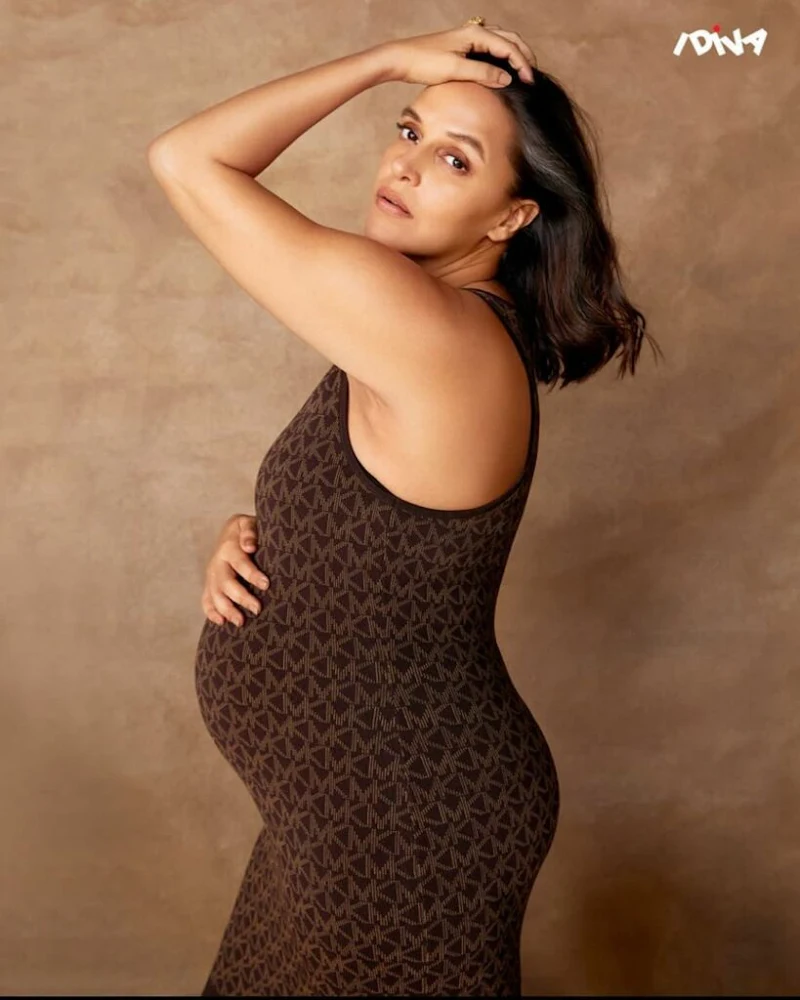 Neha Dhupia pregnant baby bump dress bollywood actress Neha Dhupia pregnant baby bump dress bollywood actress