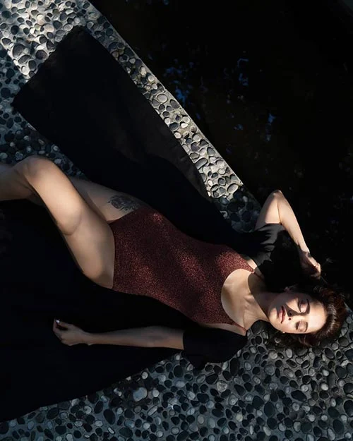 Nushrratt Bharuccha swimsuit hot actress