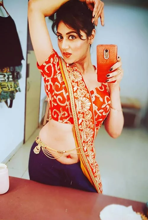 Reema Worah saree navel hot photos indian tv actress