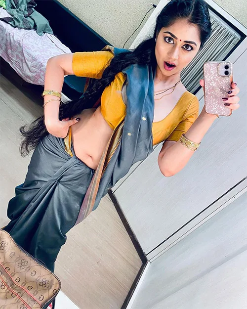 Reema Worah saree navel hot photos indian tv actress