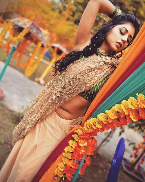 Reema Worah saree navel hot photos indian tv actress