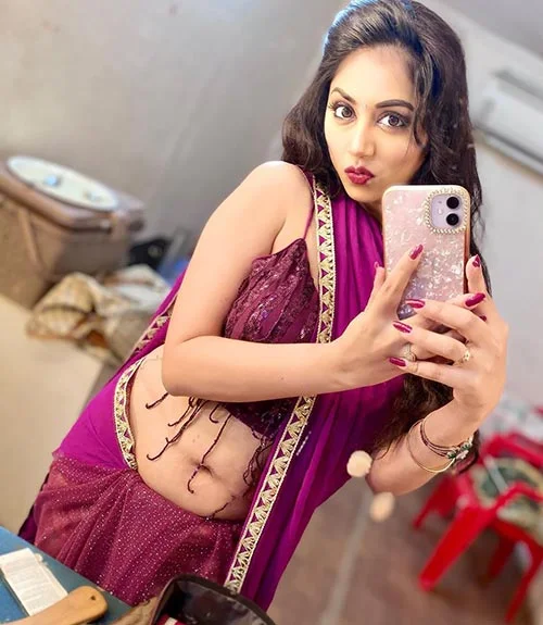 Reema Worah saree navel hot photos indian tv actress