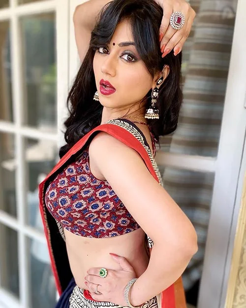 Reema Worah saree navel hot photos indian tv actress