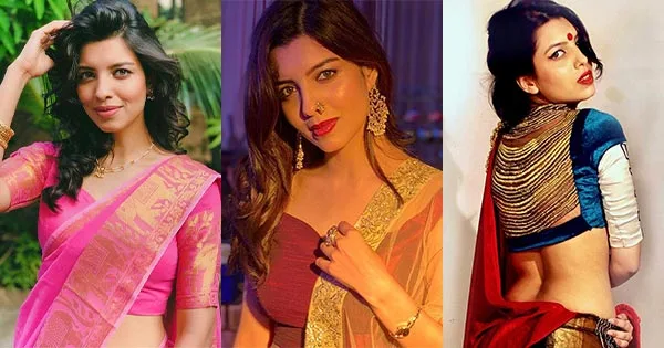 riya deepsi saree mombian actress