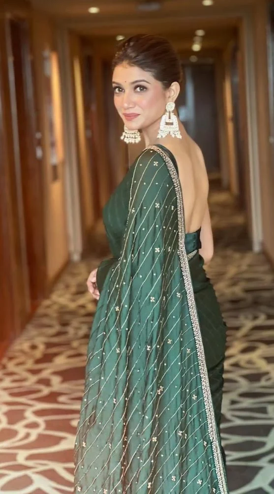 Sauraseni Maitra saree hot bengali actress backless Sauraseni Maitra saree hot bengali actress backless