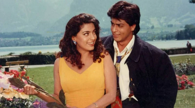 Shah Rukh Khan - Juhi bollywood best friends Shah Rukh Khan - Juhi bollywood best friends