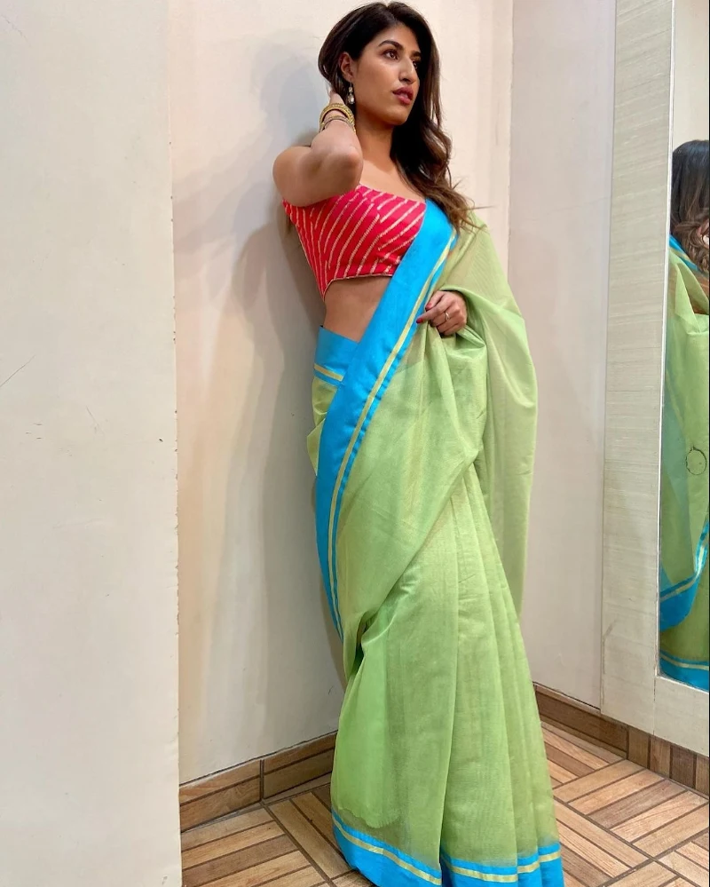 Shreya Mehta saree hot actress