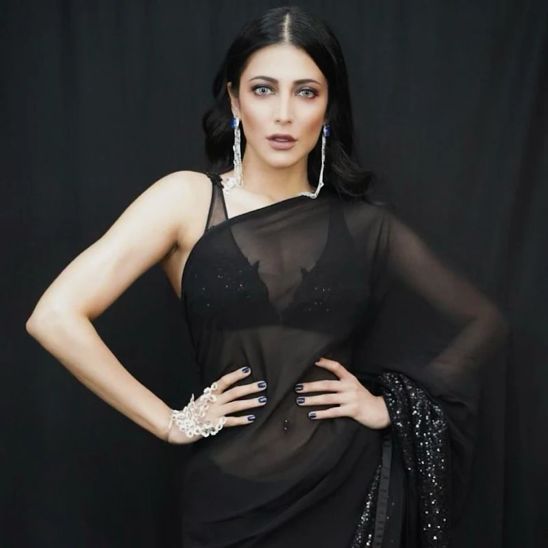 shruti haasan tiny blouse saree bollywood actress shruti haasan tiny blouse saree bollywood actress