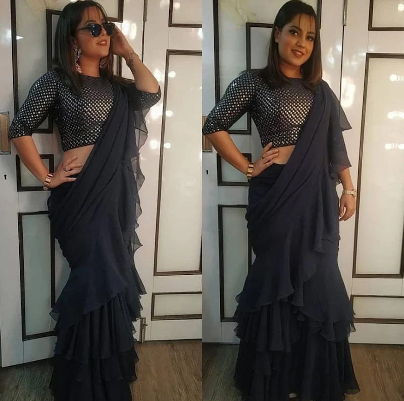 Sonali Pandita saree curvy hot actress lahore diaries ullu Sonali Pandita saree curvy hot actress lahore diaries ullu