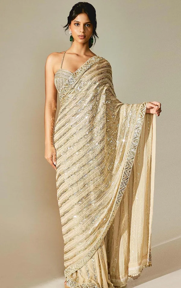 suhana khan saree suhana khan saree