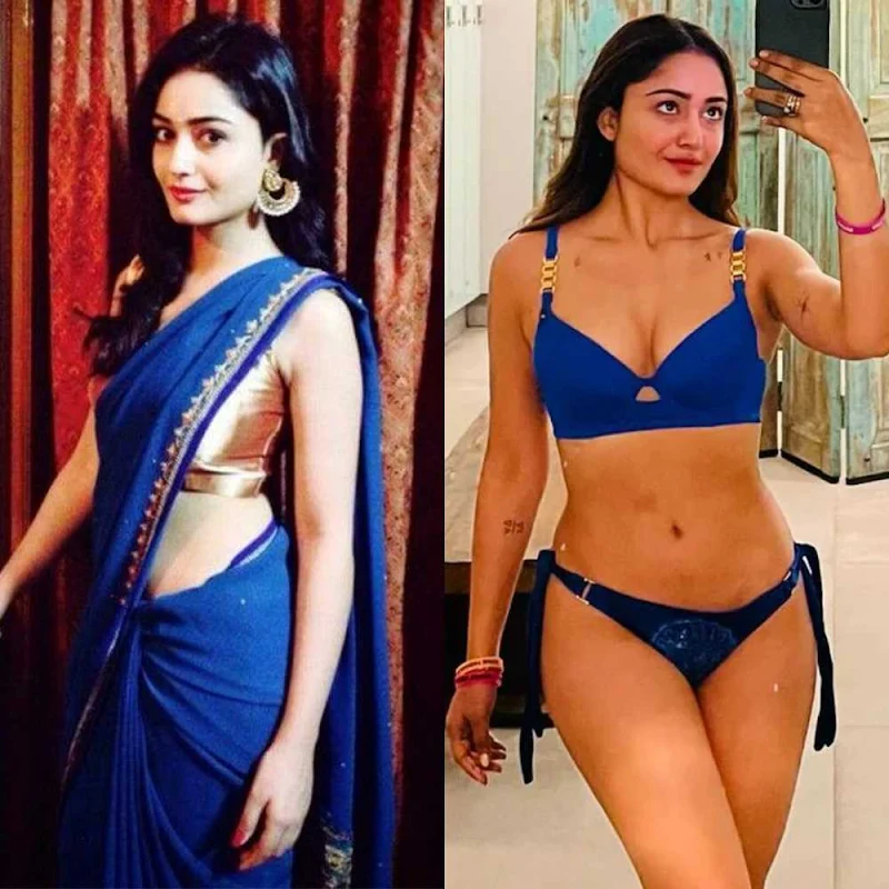 Tridha Choudhury – saree vs bikini – 131.