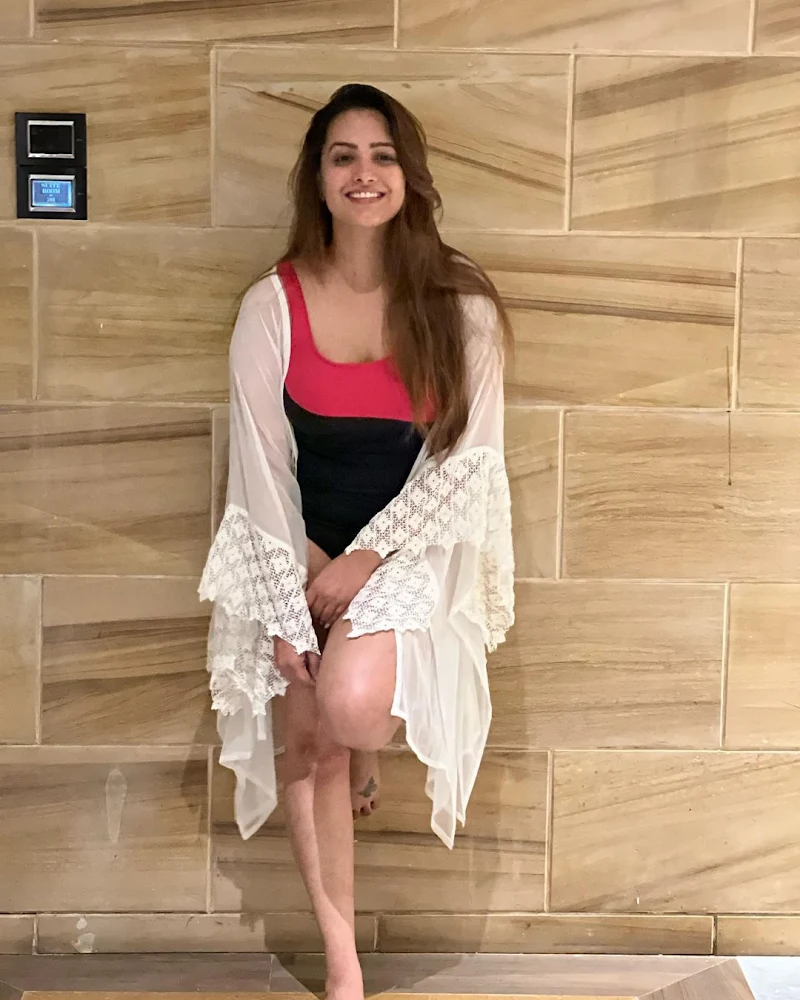 Anita Hassanandani swimsuit hot tv actress