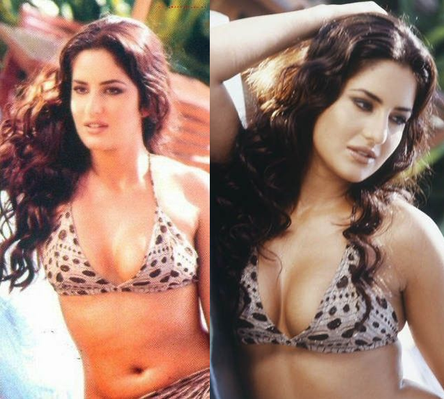 Katrina Kaif bikini swimsuit old rare modeling photos