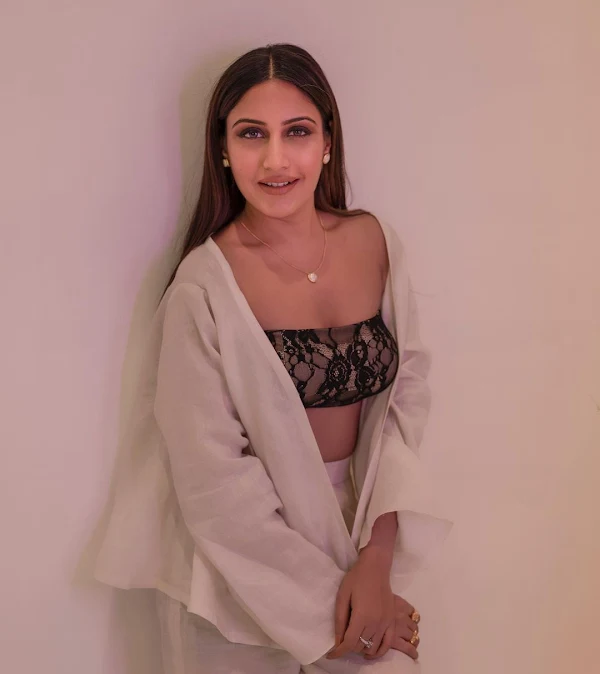 Surbhi Chandna tiny sheer black top Surbhi Chandna tiny sheer black top